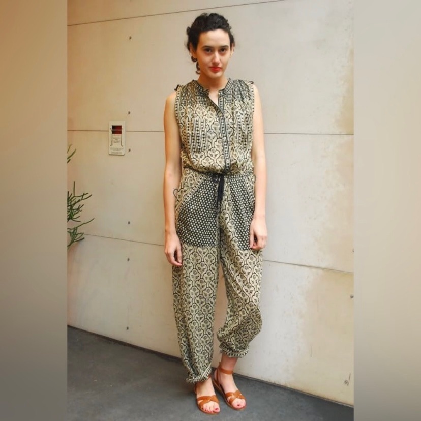 Toile Isabel Marant Hana Batik Jumpsuit, 38